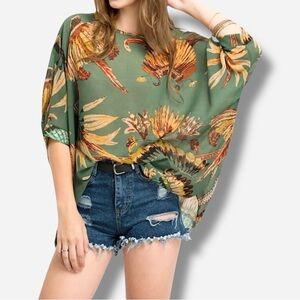 🌸New🌸 Women’s Poncho Kimono One Size NWOT